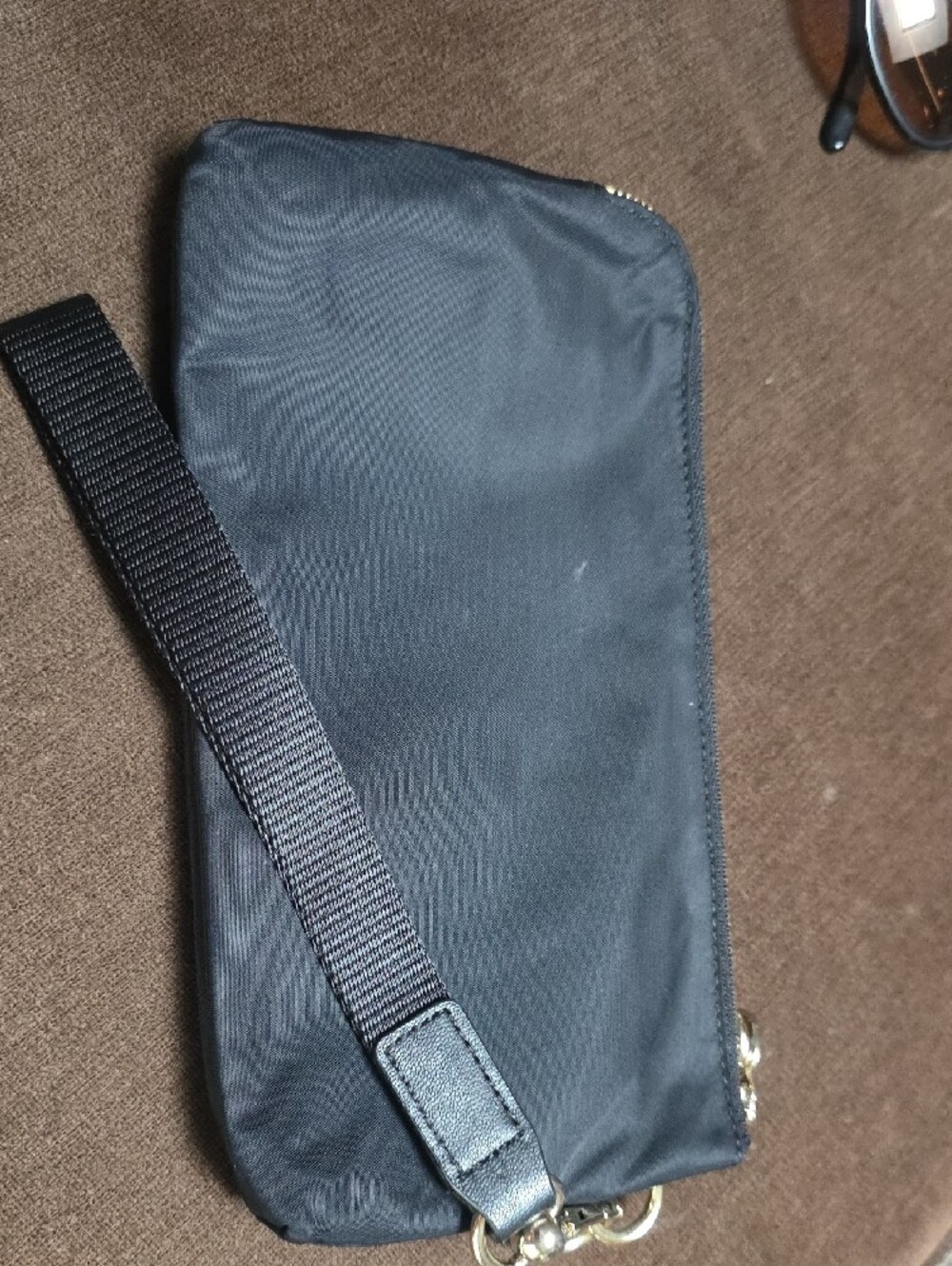 lululemon athletica Black Now And Always Wristlet with Gold Accents - Picture 4 of 6